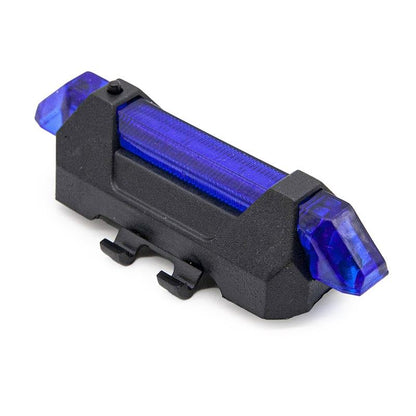 Luz de advertencia recargable azul