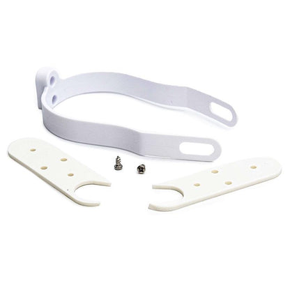 Soporte guardabarros de plástico blanco universal para Xiaomi M365 y Pro