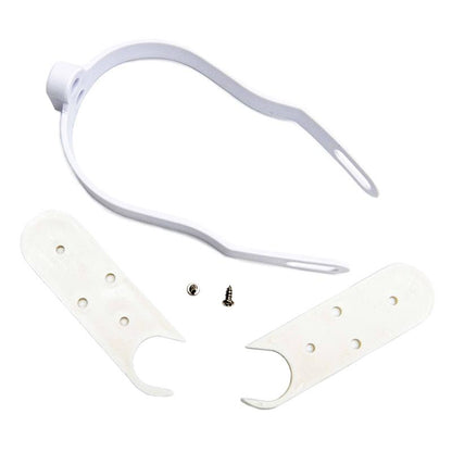 Soporte guardabarros de plástico blanco universal para Xiaomi M365 y Pro