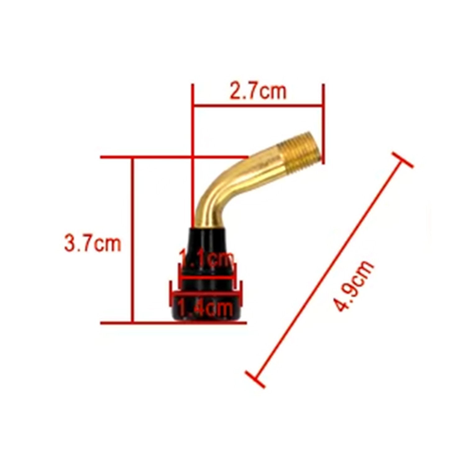 Válvula tubeless PVR 40 - 90º