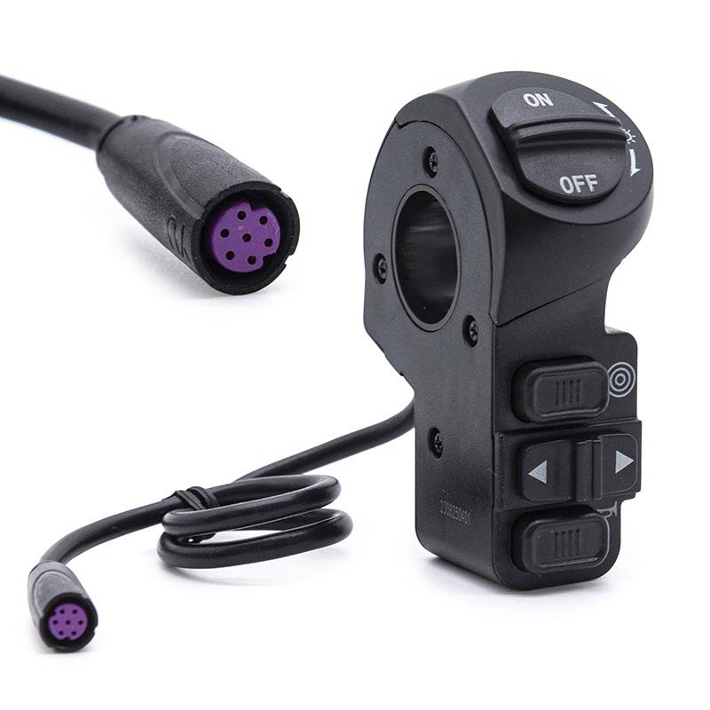 Botonera para Intermitente/luz/claxon/motores 3F - 32cm Smartgyro crossover