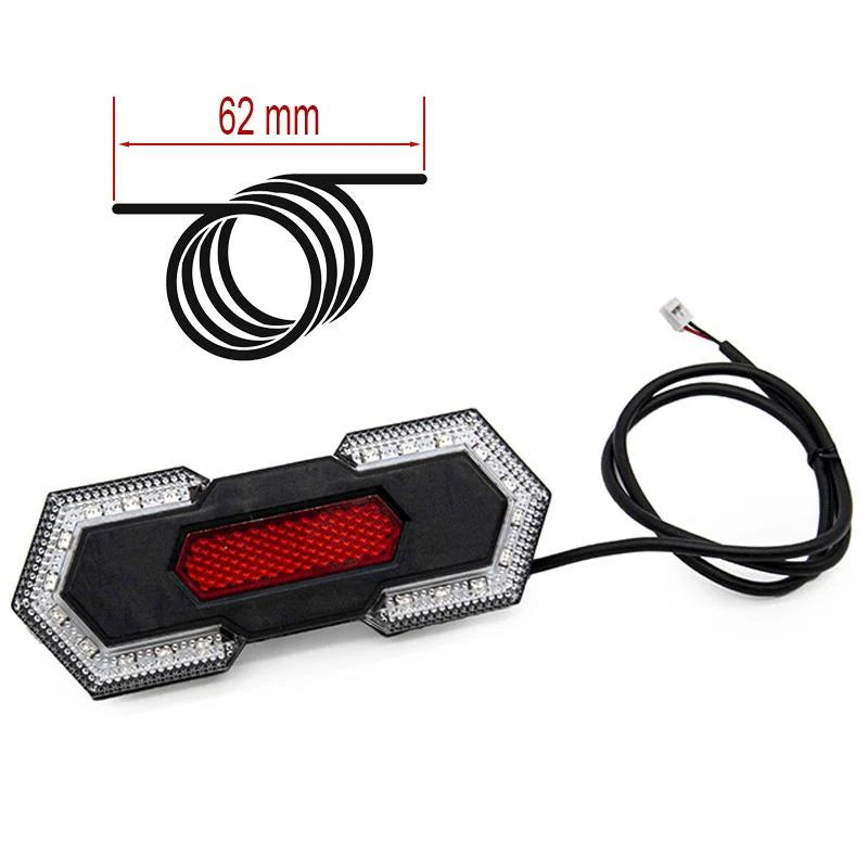 Kit Intermitentes Patinete Xiaomi y Luz Trasera (M365, Essential, Mi3, 1S, Pro y Pro 2)