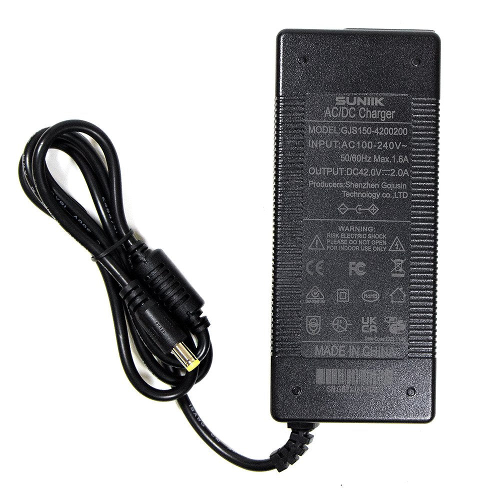 Cargador premium 42V 2A (conector DC5525)