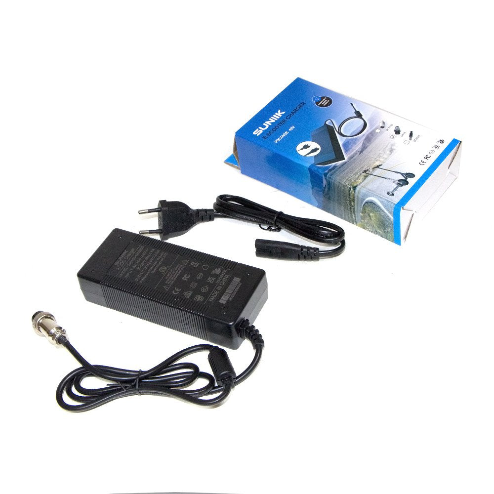 Cargador premium 42V 2A (conector 3 Pines GX16)