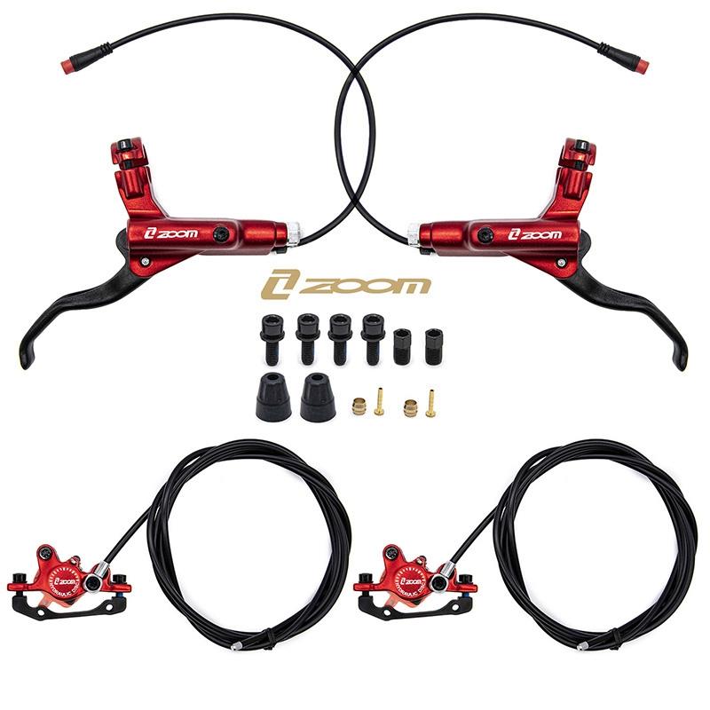 Kit de freno hidráulico rojo CR-3 Delantero R trasero R [Zoom]