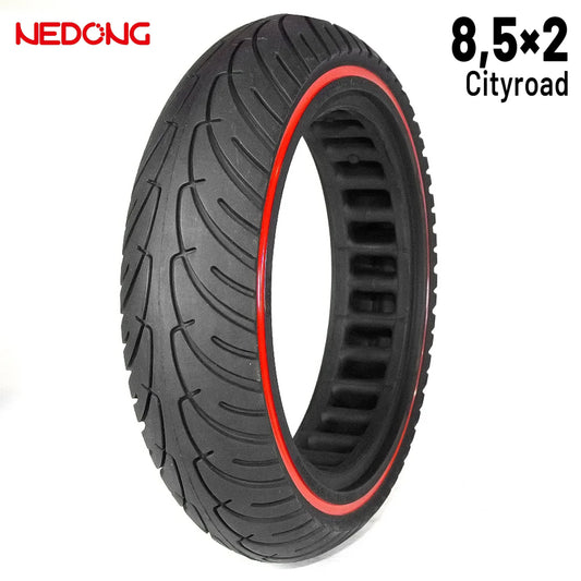 Rueda maciza ultraligera 8,5x2 - Línea Roja