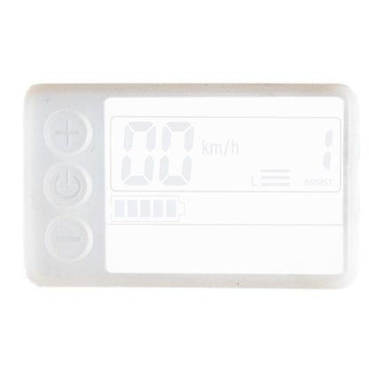 Protector de silicona impermeable blanco para display S866