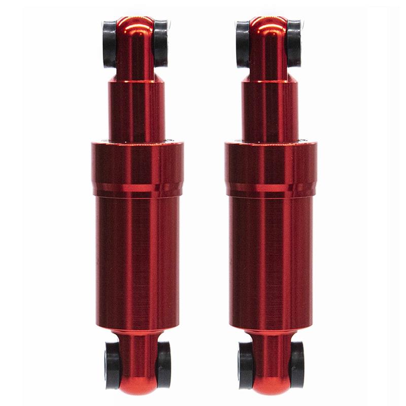 Amortiguador trasero rojo 120mm - 2 uds