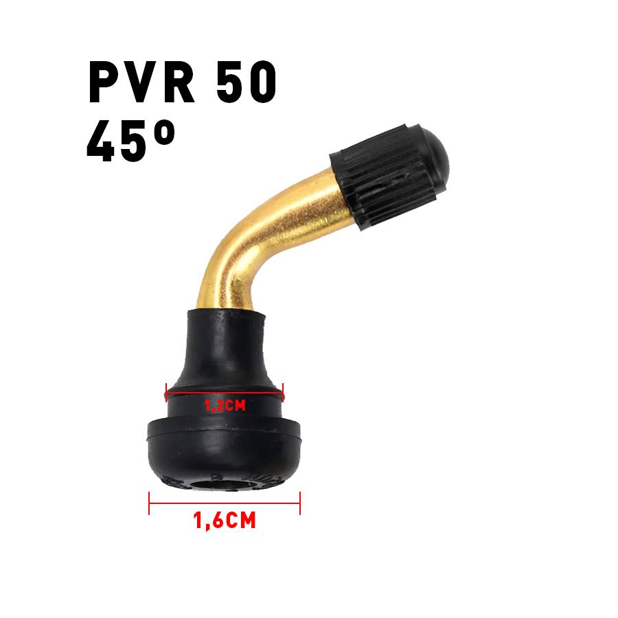 Válvula tubeless PVR 50 (45 grados)
