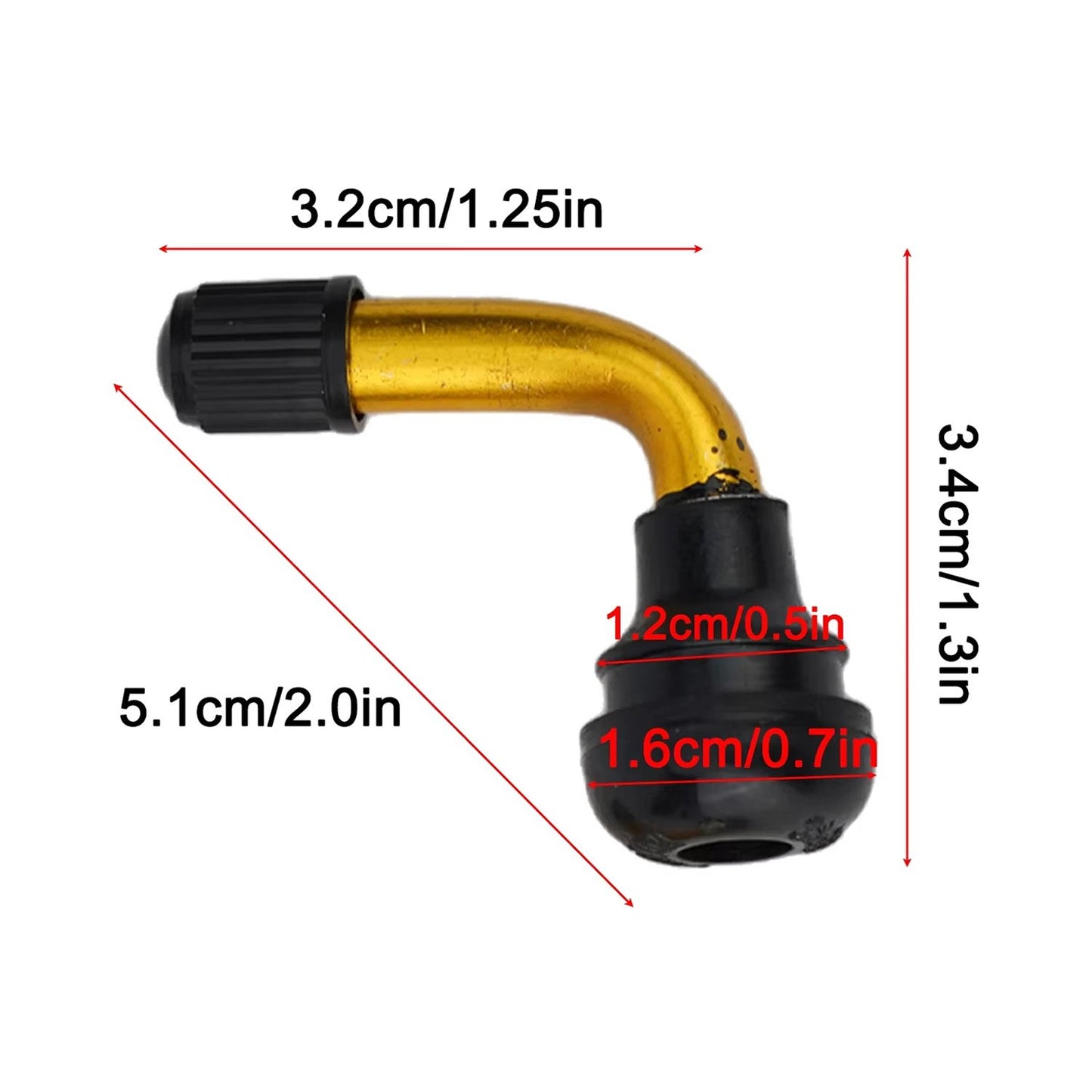 Válvula tubeless PVR 50 (90 grados)