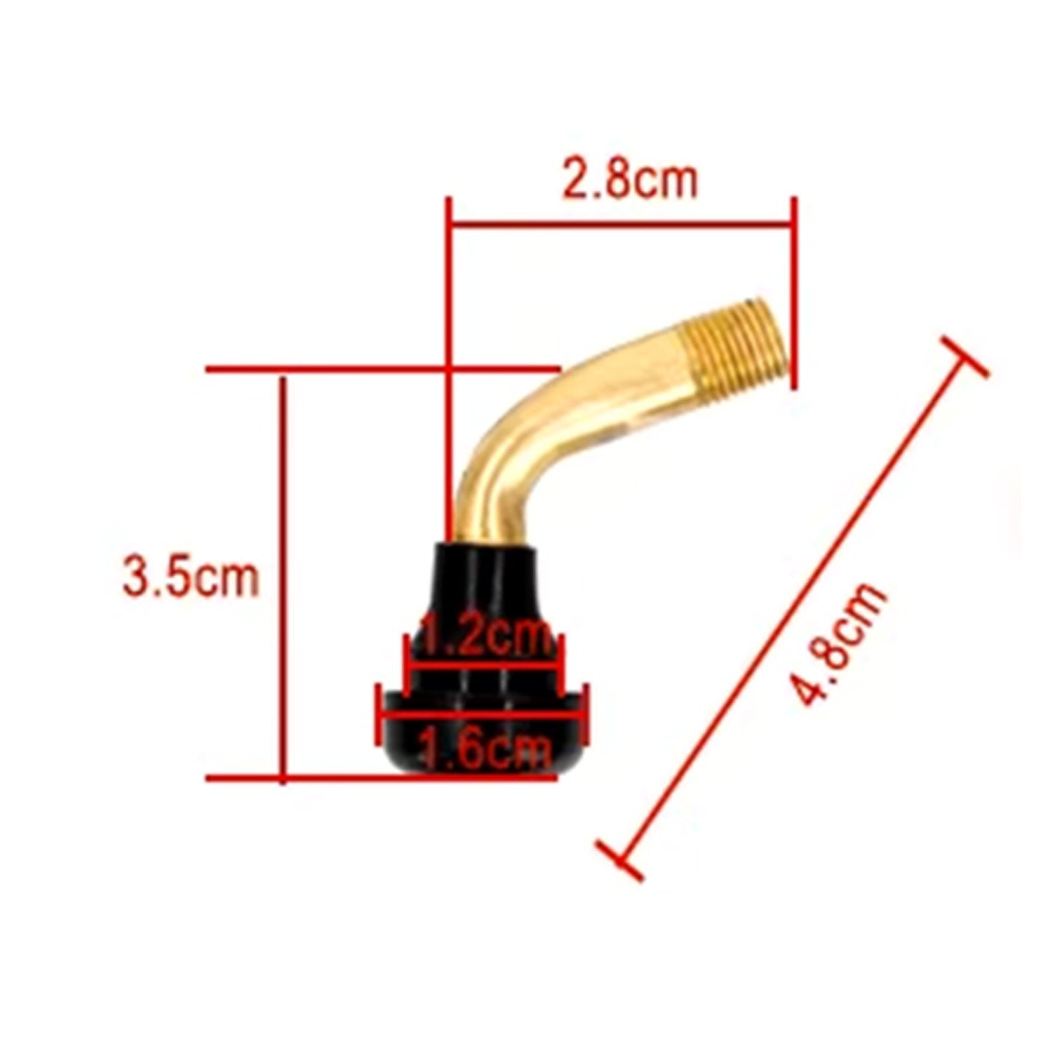 Válvula tubeless PVR 50 (45 grados)