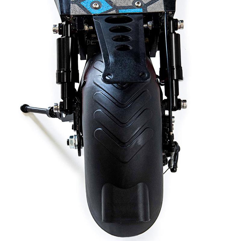 Amortiguador trasero negro 120mm - 2 uds