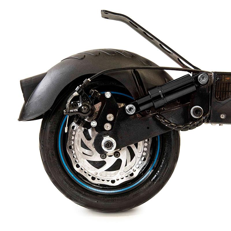 Amortiguador trasero negro 120mm - 2 uds