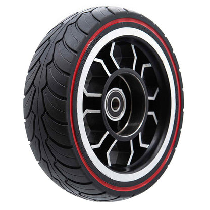 Rueda maciza ultraligera 8,5x2,5-6,1/B58 - línea roja (válido para Dualtron Mini) [Ewheel]