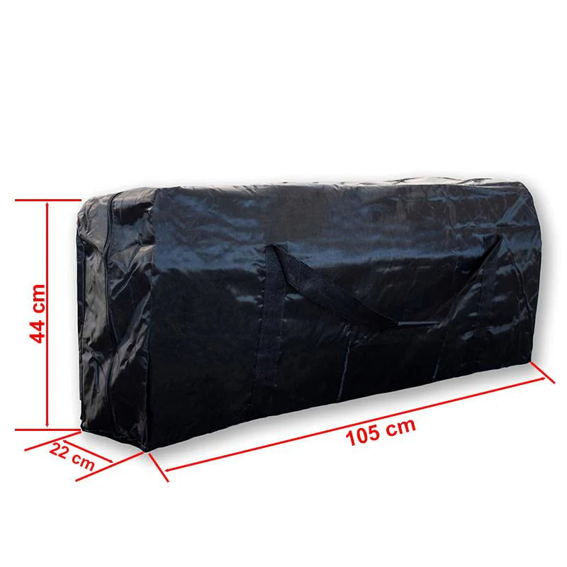Funda patinete impermeable 100x40x20 cm negra