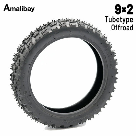 Rueda todoterreno 9x2 (compatible con Xiaomi) Tubetype