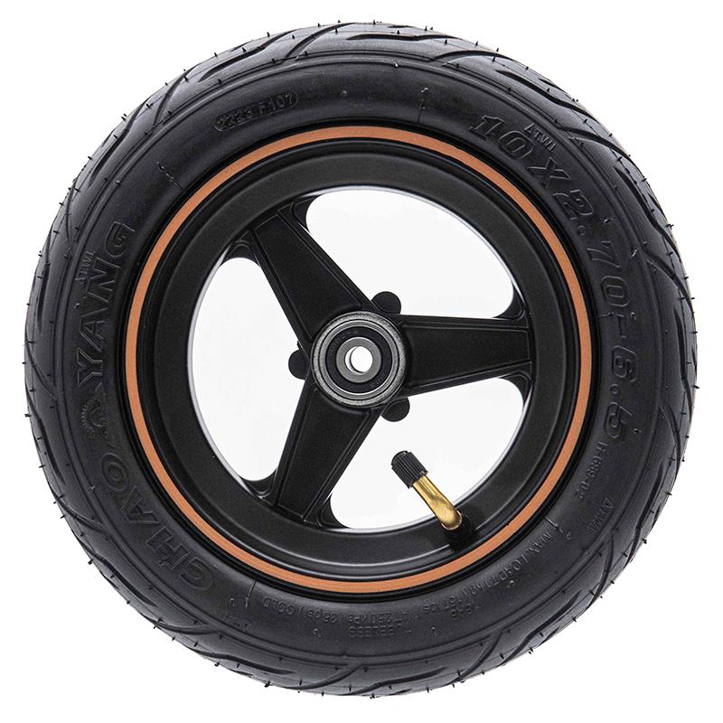 Llanta de 6,5" y bisel 47mm marrón para Smartgyro Speedway & Rockway