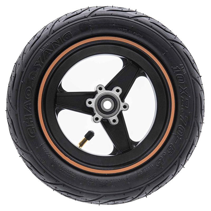 Llanta de 6,5" y bisel 47mm marrón para Smartgyro Speedway & Rockway