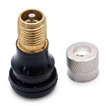 Válvula tubeless recta (junta presión) - PVR40 - 20uds