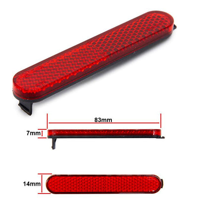 Reflector rojo catadióptrico Xiaomi - Pack 20
