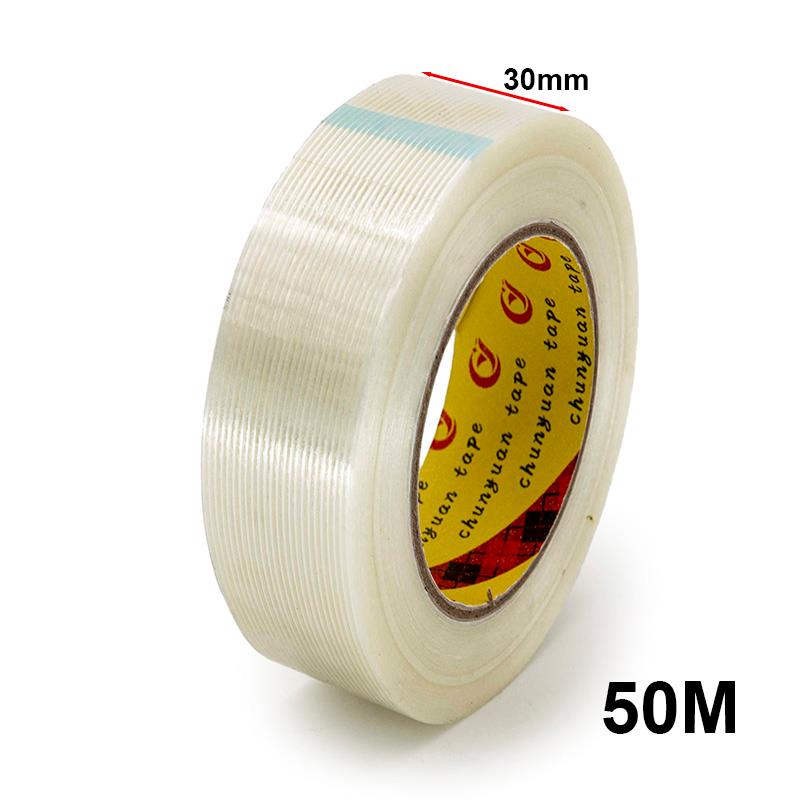 Cinta adhesiva fibra de vidrio 50M - 30mm