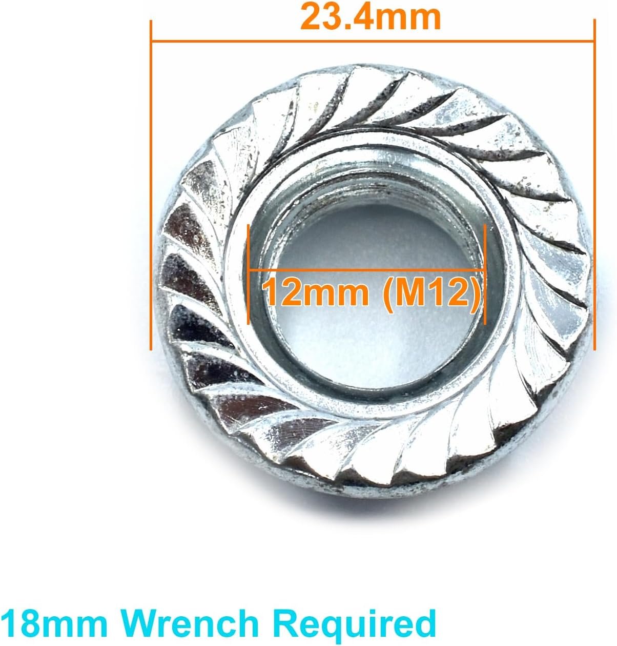 Tuercas para rueda delantera Xiaomi (Pack 20 unidades) Pack 20 uds