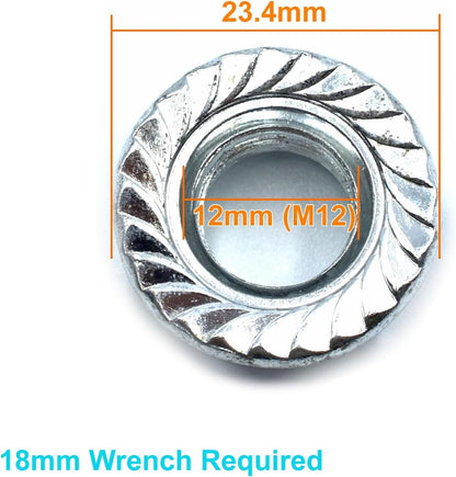 Tuercas para rueda delantera Xiaomi (Pack 20 unidades) Pack 20 uds