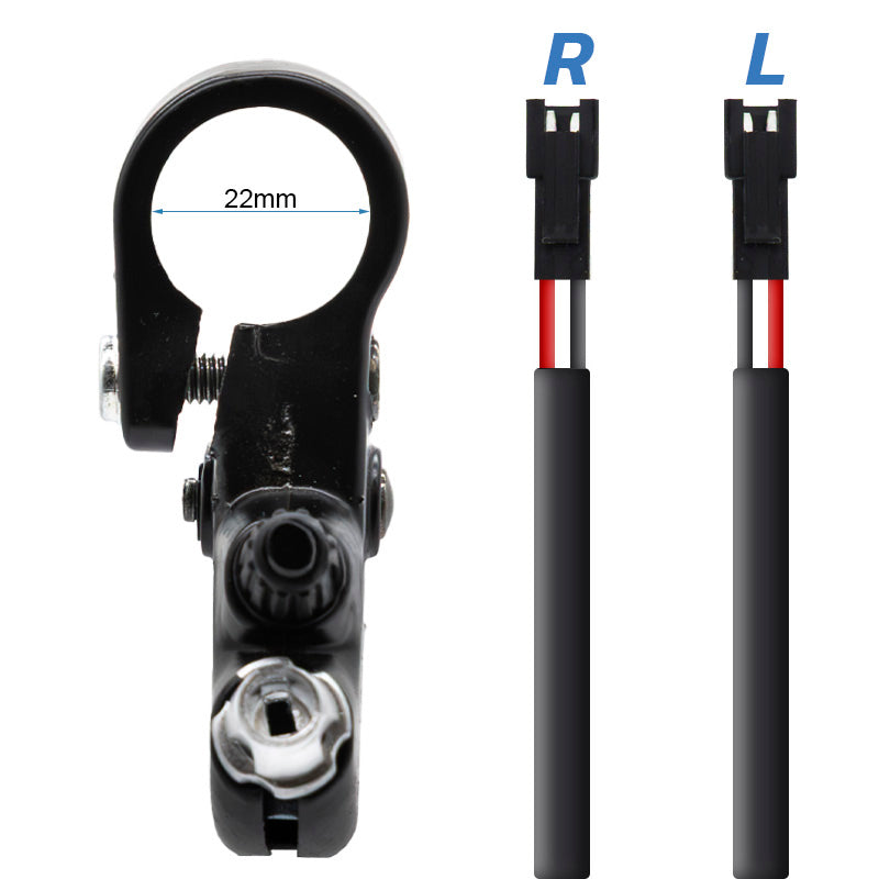 Maneta de freno con sensor y tensor R y L - Conector SM 1,2M