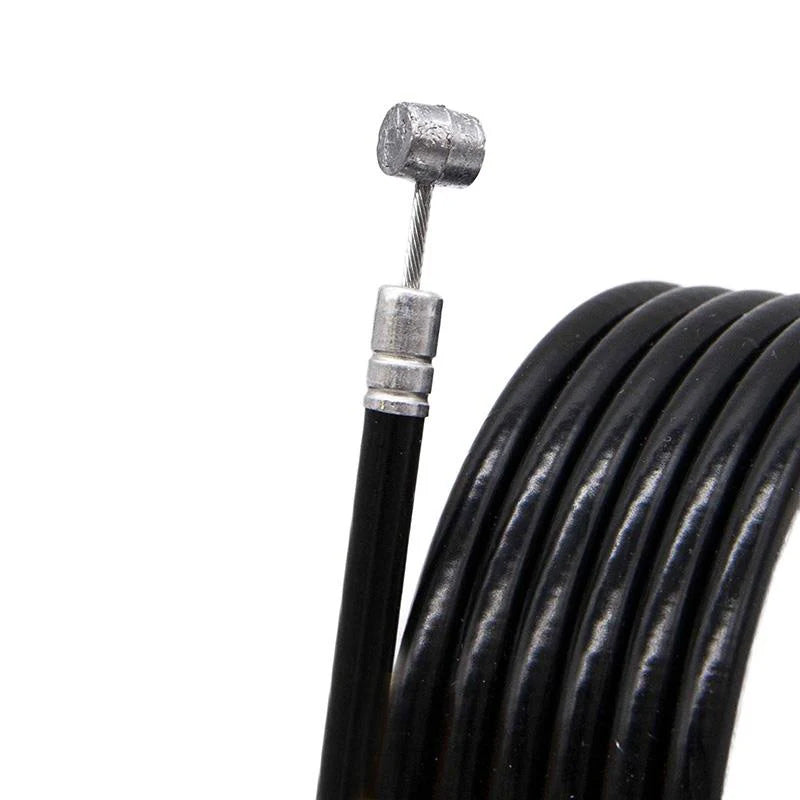 Camisa y cable de freno negro 1,80m