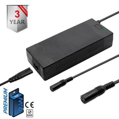 Cargador premium 60v (salida 66,4v)  2A conector Gx16 [Ewheel]