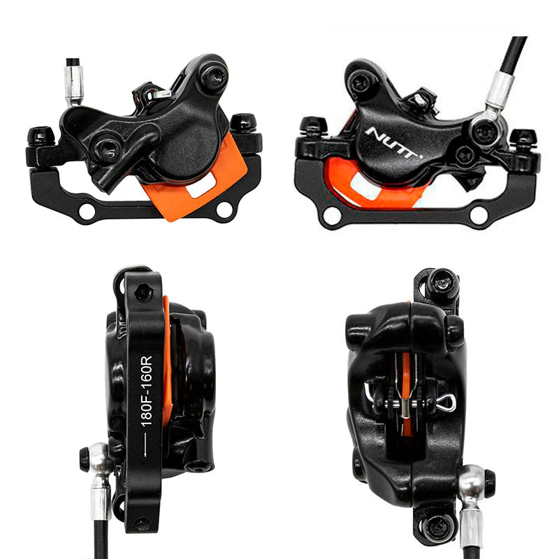 Kit de freno hidráulico negro A5-D Delantero L trasero L [NUTT]