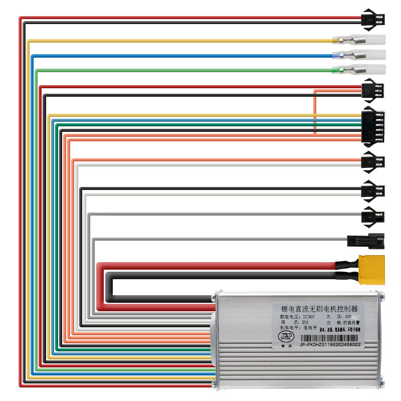 Controladora 36V 25A 800W LCD JP [J&P]