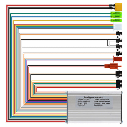 Controladora 48V 20A 800W LCD Liviae