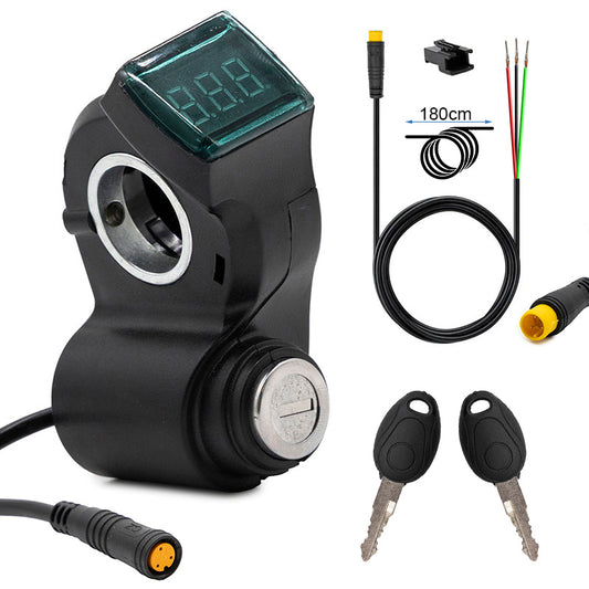 Llave de contacto con voltímetro - Conector waterproof | SportRiders.es