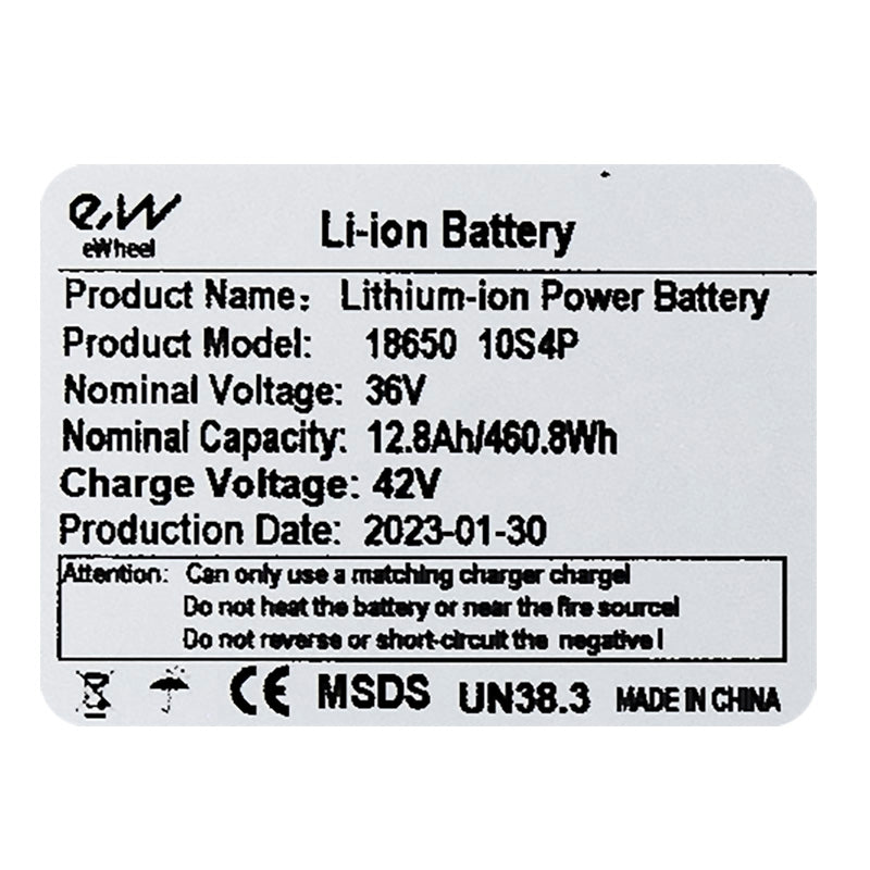 Batería 36v 12,8 A/h para Xiaomi Pro/2 [Ewheel]