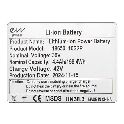 Batería externa 36V 4,4 A/h  [Ewheel]