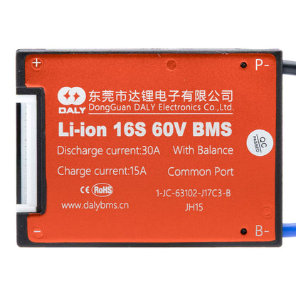BMS 16S 60V 30A [DALY]