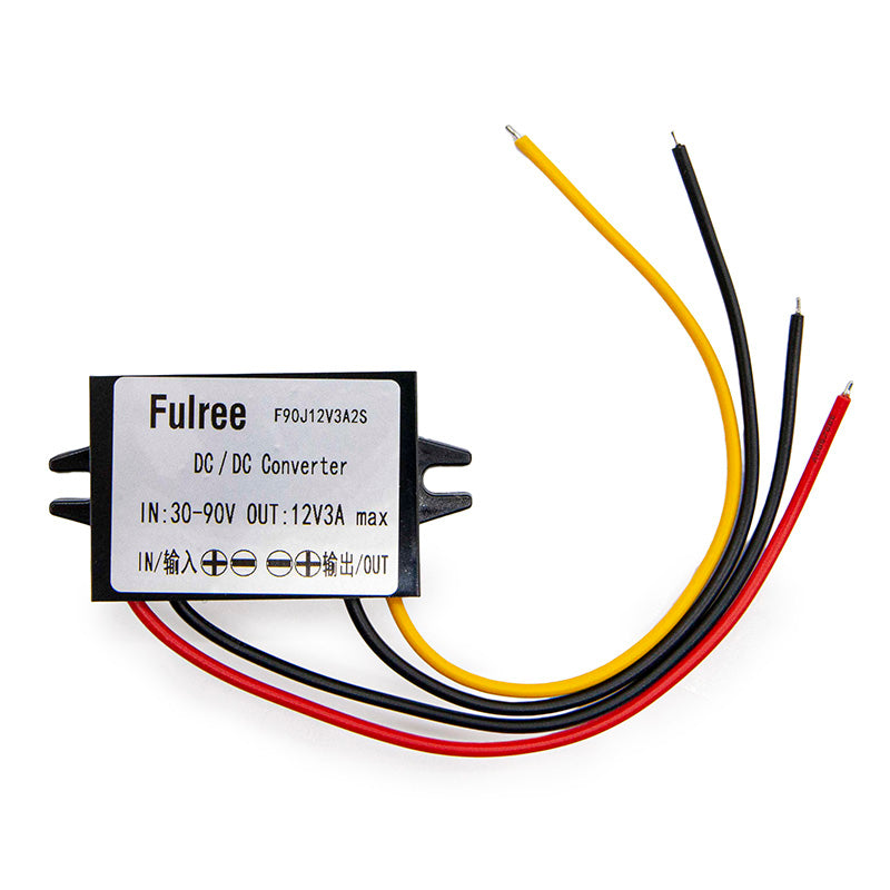 Conversor DC 30-90V a 12V 3A [Fulree]