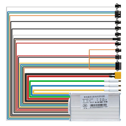 Controladora 48V 25A 800W-B LCD JP [J&P]