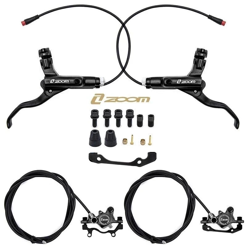 Kit de freno hidráulico negro CR-3 Delantero L trasero L [Zoom]