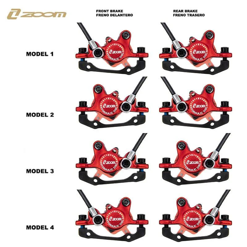 Kit de freno hidráulico negro CR-3 Delantero L trasero L [Zoom]