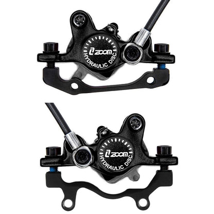 Kit de freno hidráulico negro CR-3 Delantero R trasero L [Zoom]