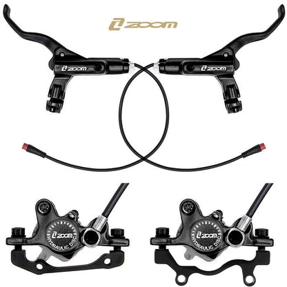 Kit de freno hidráulico negro CR-3 Delantero R trasero R [Zoom]