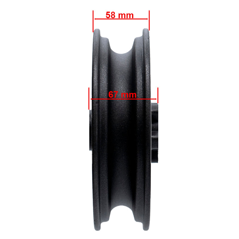 Llanta de 6,5" y bisel 47mm azul para Smartgyro Speedway & Rockway