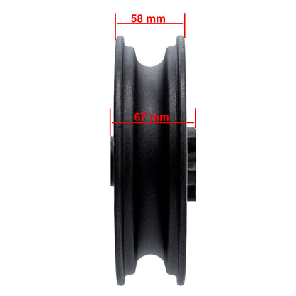 Llanta de 6,5" y bisel 47mm azul para Smartgyro Speedway & Rockway