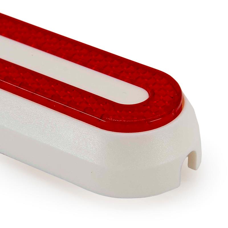 Catadióptrico blanco con reflector rojo para Xiaomi