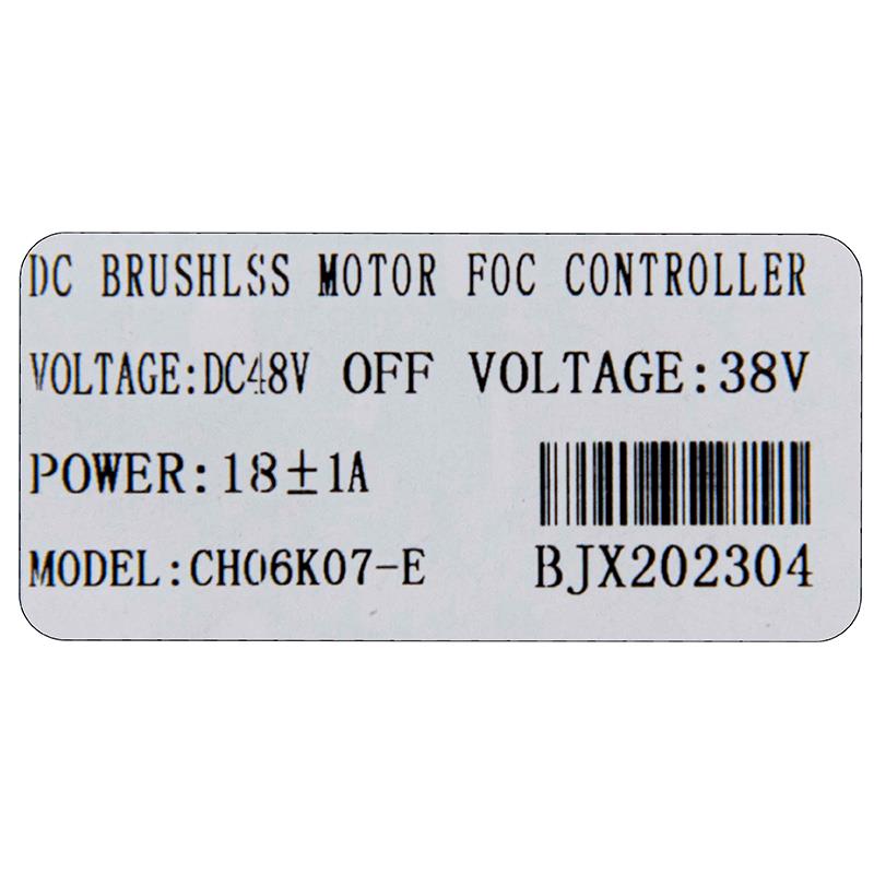 Controladora 48V 18A 800W para Ecoxtrem