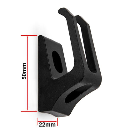 Gancho doble metálico negro para Xiaomi