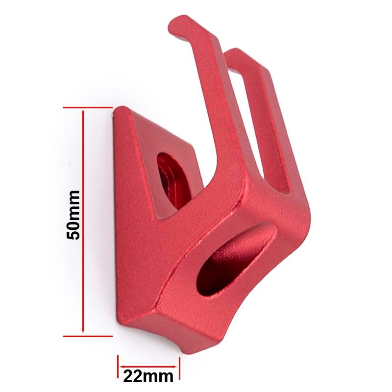 Gancho doble metálico rojo para Xiaomi