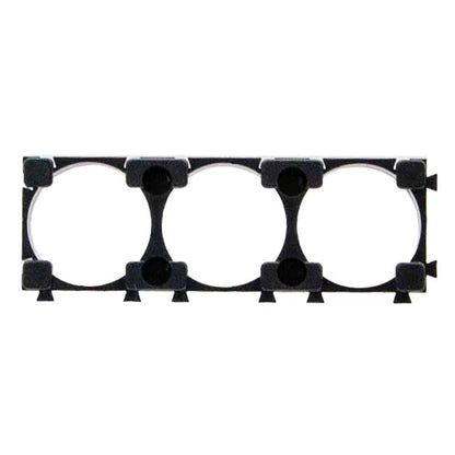 Soporte baterías 18650 1x3 - 10 uds